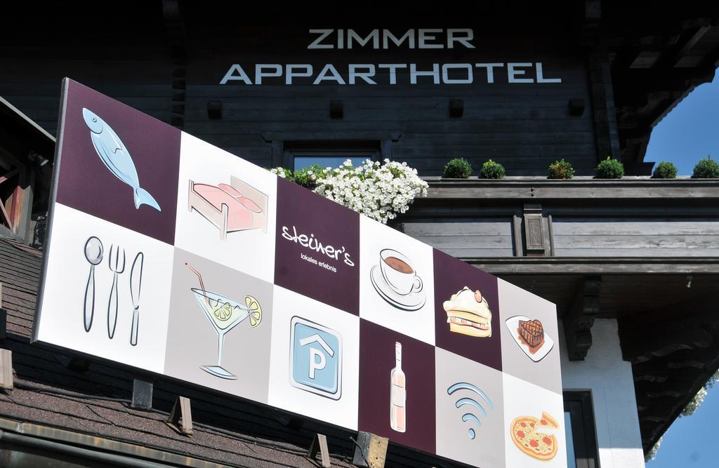 Apparthotel Restaurant Steiners Eben Im Pongau Esterno foto